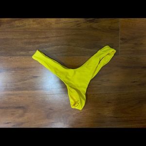 Zaful Yellow Bikini Bottoms